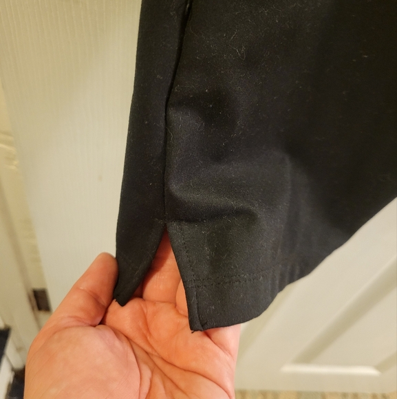 Black stretch waiste dress pant/slack NWT size XL Nicole Miller NY - Picture 9 of 10